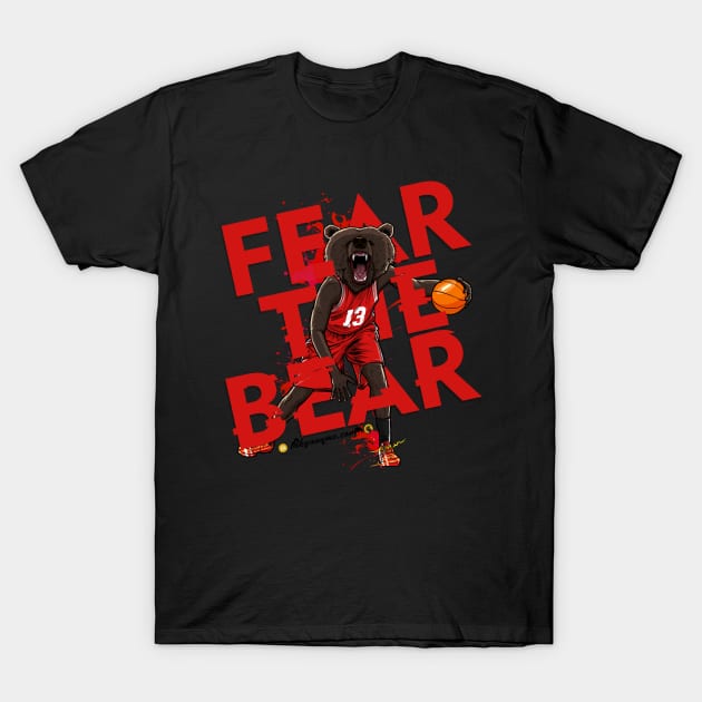 Beasts Collection: Fear the Bear T-Shirt by akyanyme